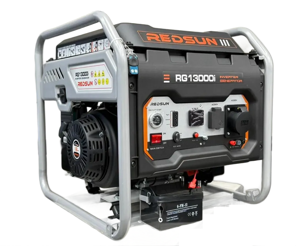 موتور برق بنزینی 8.5 کیلووات اینورتر ردسان تیپ RG13000i