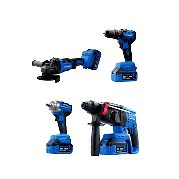 کیت شارژی براشلس 4 عددی به همراه 3 باتری ویوارکس تیپ VR2404-BCK