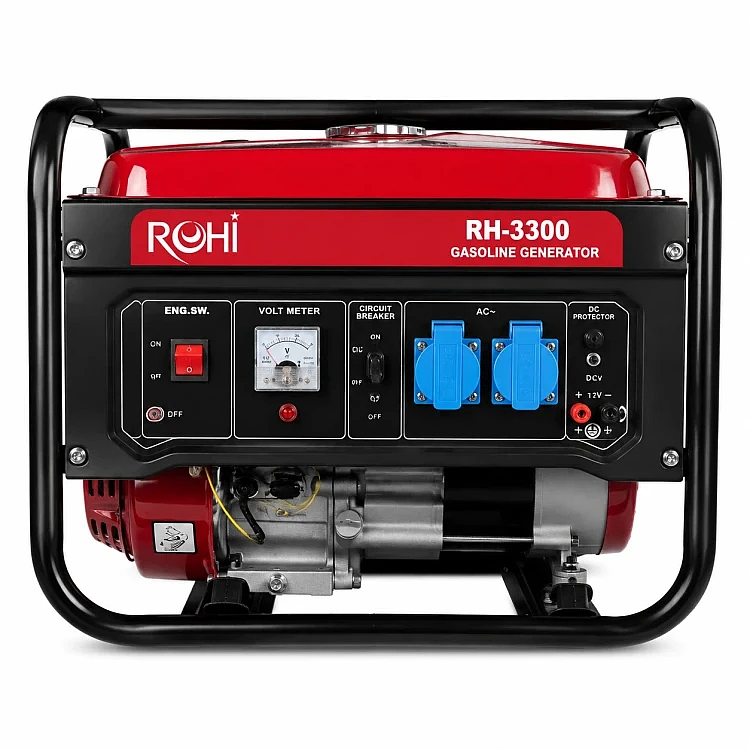موتور برق بنزینی 4 کیلووات مسی استارتی روحی RH-3300L