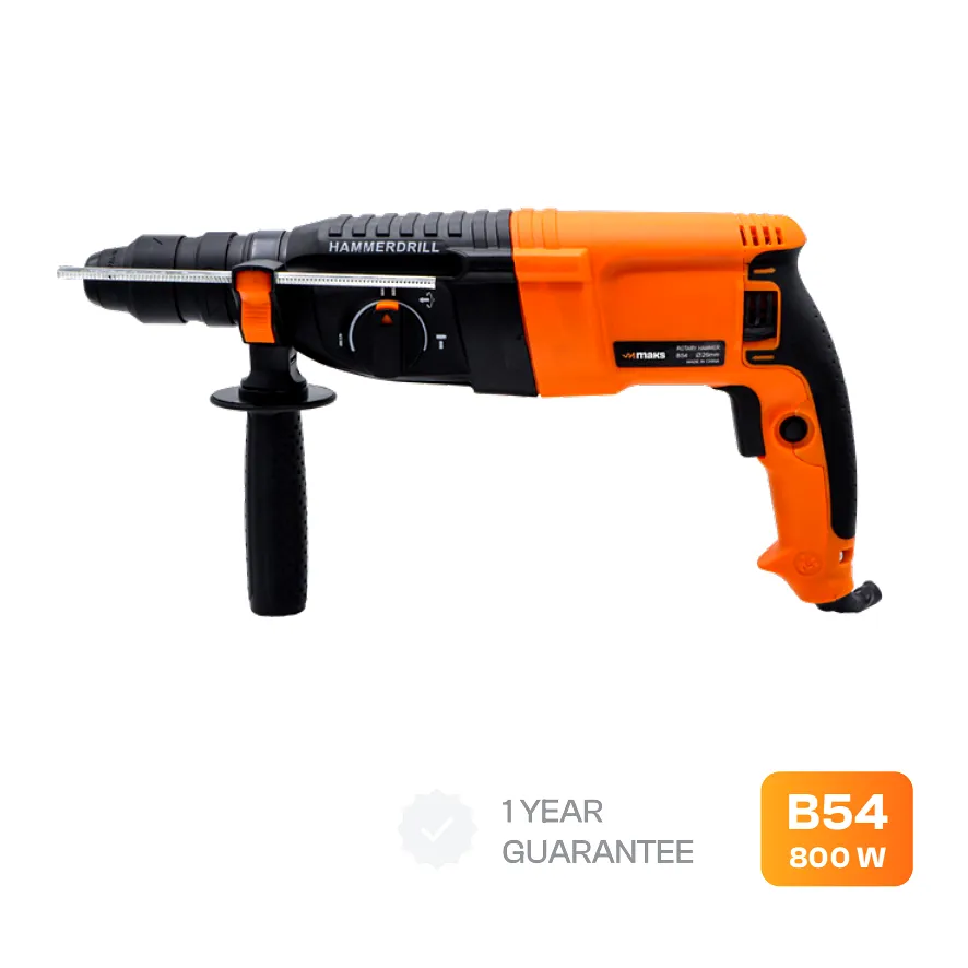 دریل بتن کن سه کاره 4 شیار 800 وات مکس B54